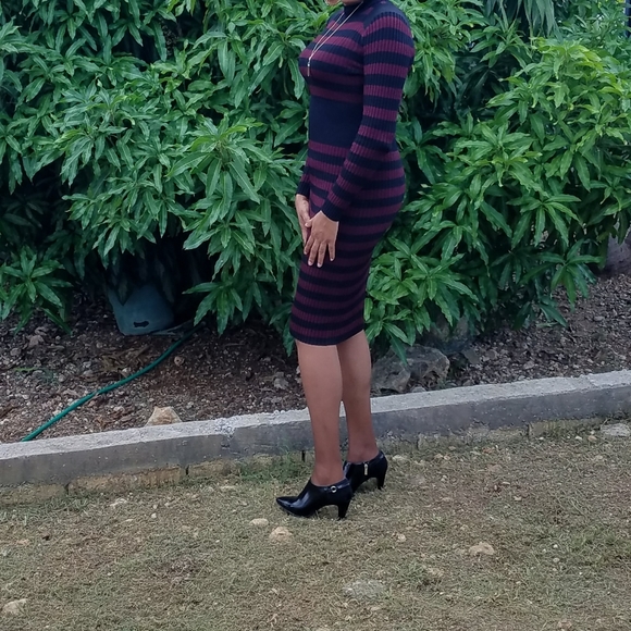 Gabriel Union stripe dress. - Picture 7 of 9